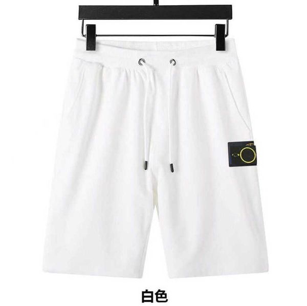 Herren-Designer-Shorts von Stones Island, Kleidung, Bekleidung, Unisex, kurz, Baumwolle, Sport, Mode, Street-Style, Flut, knielang, Größe M-2XL, hohe Qualität, Tidal Flow-Design, 23 cm