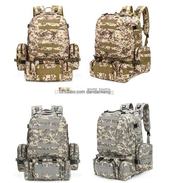 Venda imperdível ao ar livre exército homens mulheres mochila tática ao ar livre acampamento caminhadas rifle saco trekking esporte mochilas de viagem sacos de escalada