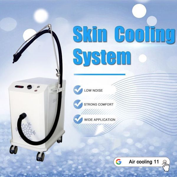 Düşük sıcaklık -25 ° C Lazer Soğutucu Kriyalı Cilt Soğutma Sistemi SPA/Salon Lazer Güzellik Makinesi Tedavisi Hava Cilt Soğutucu Makinesi Cilt Sıkma Cihazları