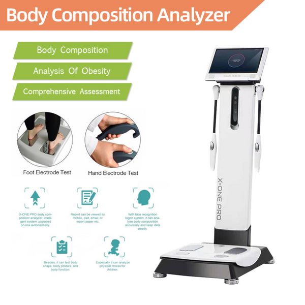 Laser Machine 2023 Veticial Health Analisi degli elementi del corpo umano Bilance manuali Cura della bellezza Riduzione del peso Analizzatore di composizione