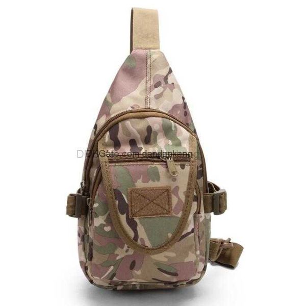 Tactical Assault Pack Sling Rucksack Molle wasserdichte Rucksacktasche für Wandern, Camping, Jagd, Radfahren, Outdoor-Brusttaschen, Segeltuch-Umhängetaschen