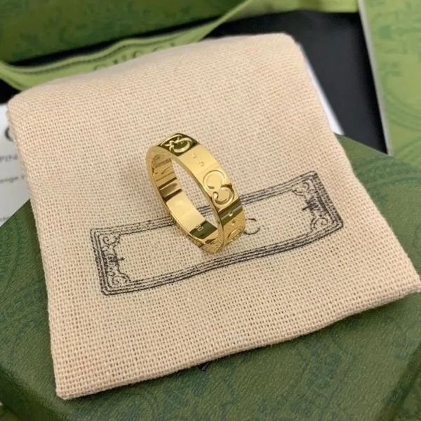 Anello per chiodo lussuoso anello maschile anelli love designer moda titanio in acciaio lettere incisa modello designer gioiello di fidanzamento di gioiello anello 5-11 anelli per donne