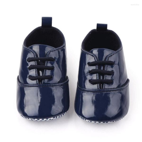 Primi camminatori Scarpe per neonati Ragazzi Ragazze Tinta unita Fondo morbido Antiscivolo Primavera Autunno Walker Culla Born Toddler Sneakers