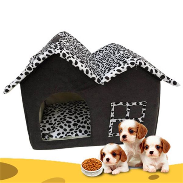 Fsb Luxury High-end Double Pet House Dog Room Cat Bed 54 x 37 x 42 CM2905