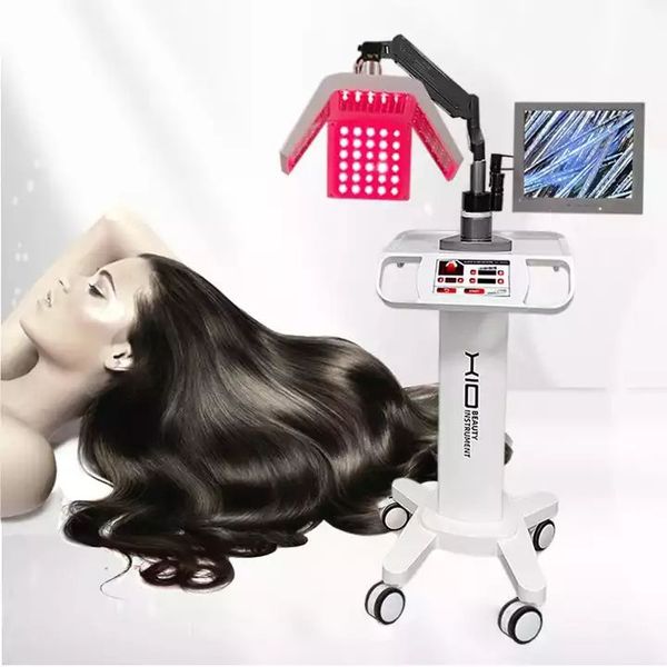 Многофункциональная профессиональная лазерная машина для контурирования волос / рост волос Диодная машина против выпадения волос Снижение пигмента