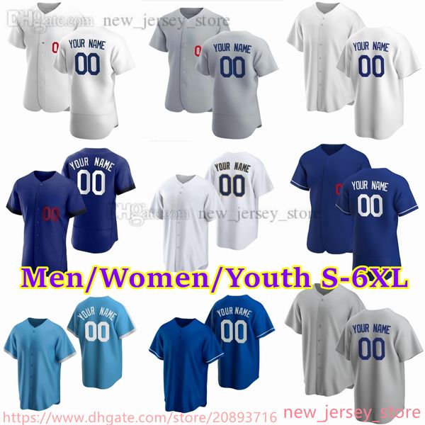 17 Shohei Ohtani Jersey Personalizado S-6XL Beisebol 18 Yoshinobu Yamamoto Jerseys Stitch 5 Freddie Freeman Clayton Kershaw James Outman Julio Urias Smith Muncy Robinson