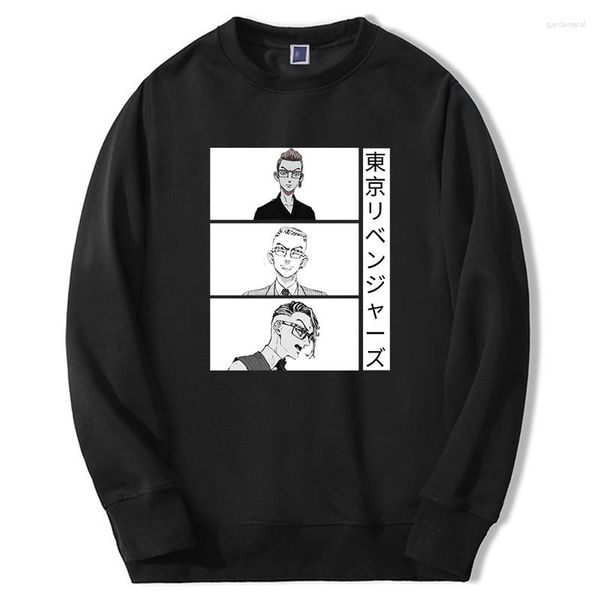 Herren Hoodies 2023 Anime Tokyo Revengers Männer Frauen Mikey Grafik Sweatshirts Harajuku Rundhals Lose Hoody Sportswear