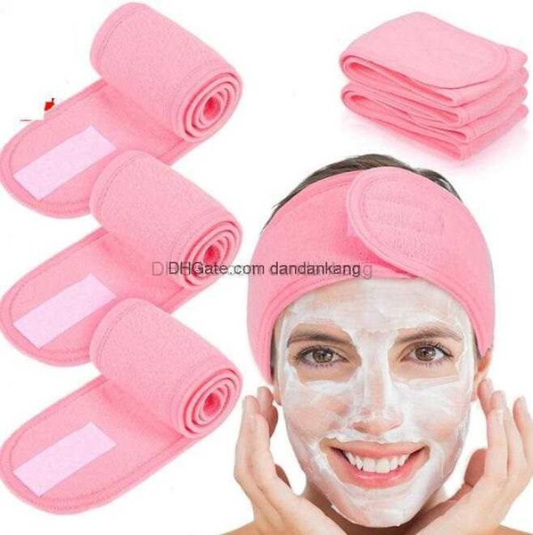 Yoga Fitness Übung Handtuch Stirnband Frauen Mädchen Make-up Haarbänder Fitnessstudio Sport Laufen Kopf Turban Dame Cleanser weiches Haarband