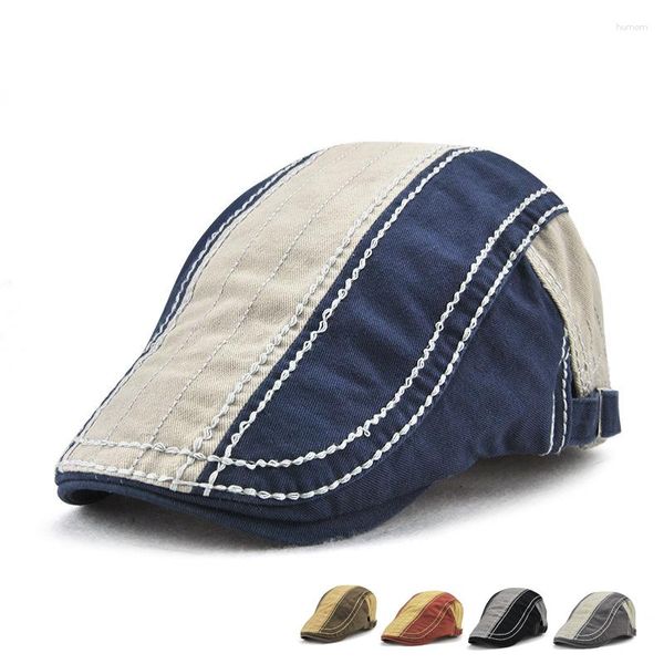 Berets 2023 Jamont Vintage Männer Baret Sboy Hüte Klassische Kappen Bere Hut Casquette Homme Marque Luxe Flache Kappe