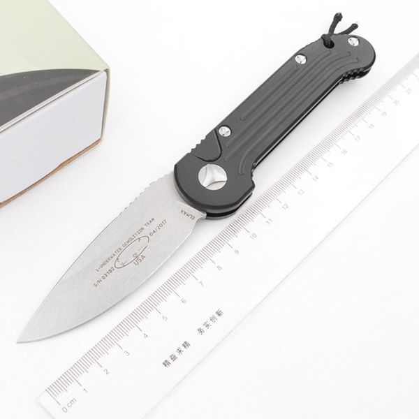 Аксессуары Jufule Oem Made L.u.d.t Flipper Складной клинок Elmax Алюминиевая ручка Уличное снаряжение Тактический инструмент для кемпинга, охоты, Edc Кухонный нож