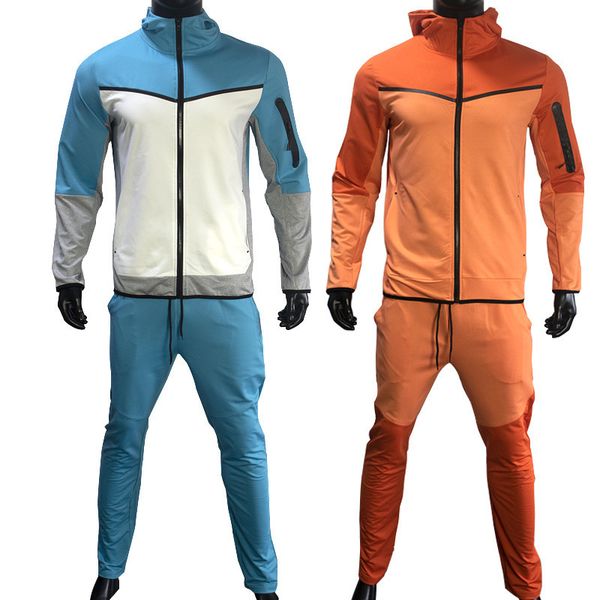 Tech Fleece Alta Qualidade Tracksuit Mens Calças Esportivas Hoodies Tech Fleece Calças Designer Jaquetas Com Capuz Espaço Calças De Algodão Mulheres Casacos Grossos Bottoms