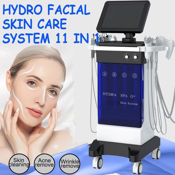 Hydra Microdermabrasion Hydro Facial Water Peel Hautpflege Gesichtsreinigung BIO RF Face Fifting Light LED-Maschinen für den Heimgebrauch