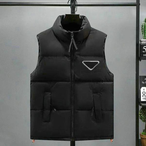 Gilet da uomo nuovo Gilet da donna Giù Giacca senza maniche in cotone Abbigliamento Autunno Inverno Giacche calde Stesso stile stelle per uomo Donna Cappotto Outwear A001