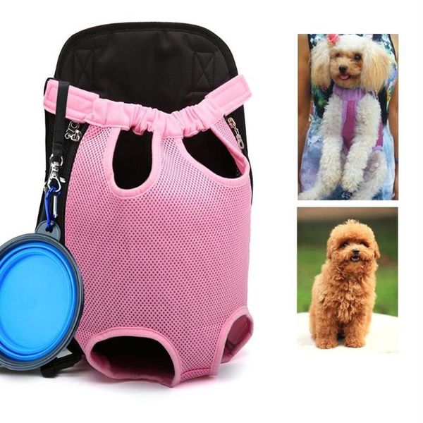 Köpek Taşıyıcı Sırt Çantası Hafif Örgü Kamuflaj Renkli Seyahat Ürünleri Küçük Kediler İçin Nefes Alabilir Omuz Çantaları Araba Koltuk Kapakları293U