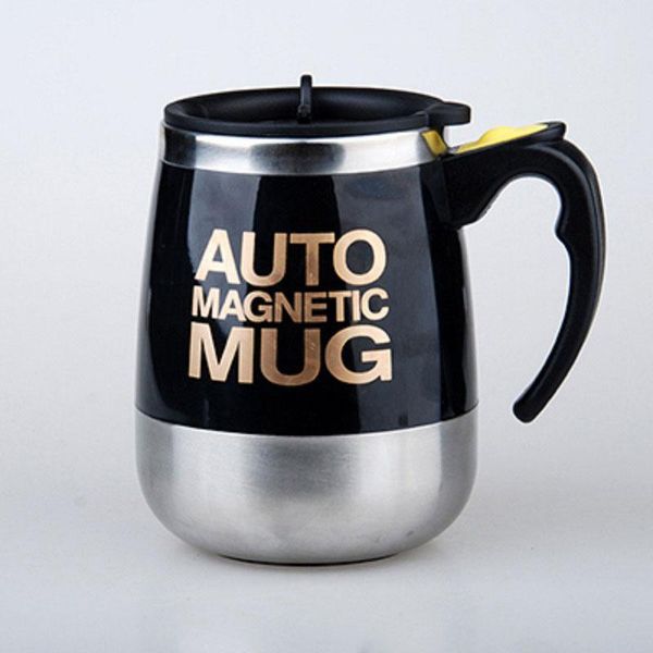 Ferramentas 400ml caneca magnética automática de aço inoxidável auto agitação caneca de café mistura automática suco leite inteligente shaker xícara de café