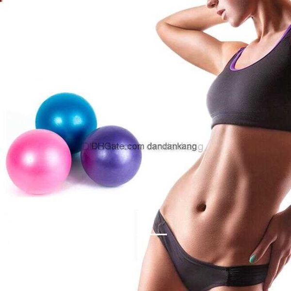 25 cm Addensare Yoga Balls donne Palla Fitness Esercizio Ginnastica Fitness Pilates Palla Palestra esercizio Yoga Balance Ball Allenamento indoor Palline Yoga