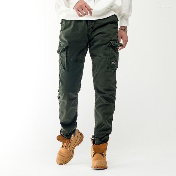 Pantaloni da uomo Cargo Tasca multipla Militare Maschile Pantaloni militari casuali Pantaloni da jogging all'aperto Pantaloni Tattici Tattici Moda Uomo