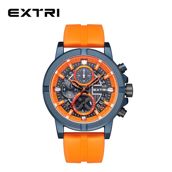 Extri New Simple Silicone Band Student Casual Quartz Watch Boys Teenager Sport Watches Relogio Wrist Watch Hot sale