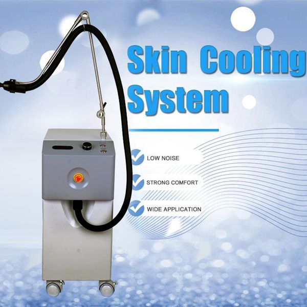 Temperatura de -30C Cold Air Cryo Skin Cooling system Máquina de resfriamento de pele resfriador de pele de ar frio Depilação para endurecimento da pele