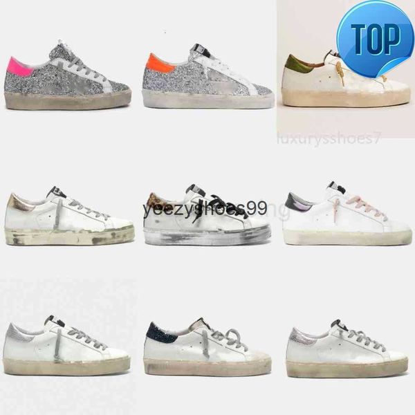 Goldenss Gooses Scarpe Designer Italia marchio Hi Star Fondo spesso Donna Casual Classico Bianco Do-old Dirty Fashion Le Sneakers GaK