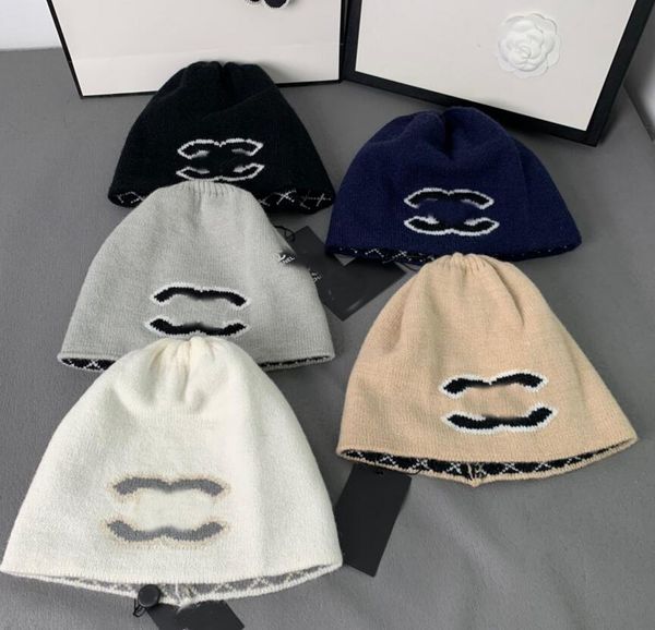 Fashin CCity Casquette Designer Beanie Cappello da baseball da uomo Sport Cappelli lavorati a mano in lana Cappellini con teschio Aderente Classico Marchio Stampa lettera Colore della caramella Casual Warmhat da esterno