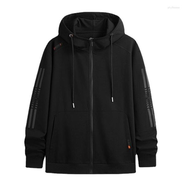 Erkek Hoodies Varış Moda Suepr Büyük Gençlik Boş Boş Zamanlı Örgü Ceket Sokak Giyin Erkekler Plus Boyut XL 2XL 3XL 4XL 5XL 6XL 7XL 8XL