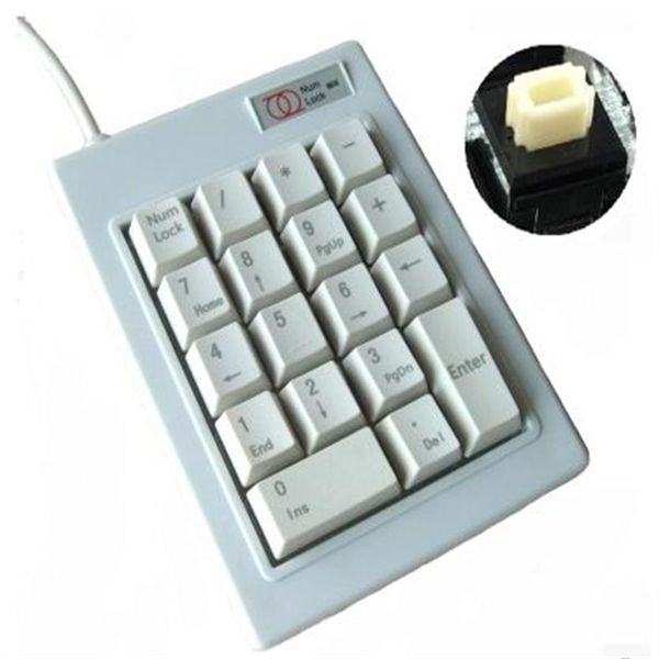 STB-18a un tastierino numerico meccanico di qualità USB ps2 4 5000 Password keyboard310H