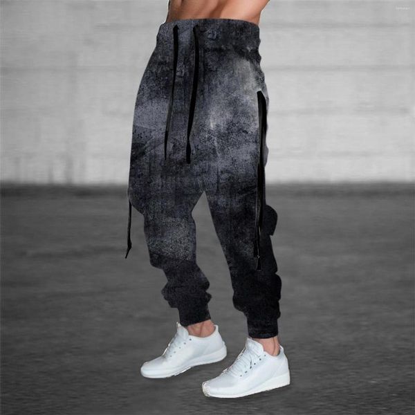 Pantaloni da uomo 2023 Four Seasons Harem Cotton Thin Jogging Pantaloni sportivi da uomo Pantaloni da jogging Casual Pantaloni alla caviglia Maschi Abbigliamento sportivo