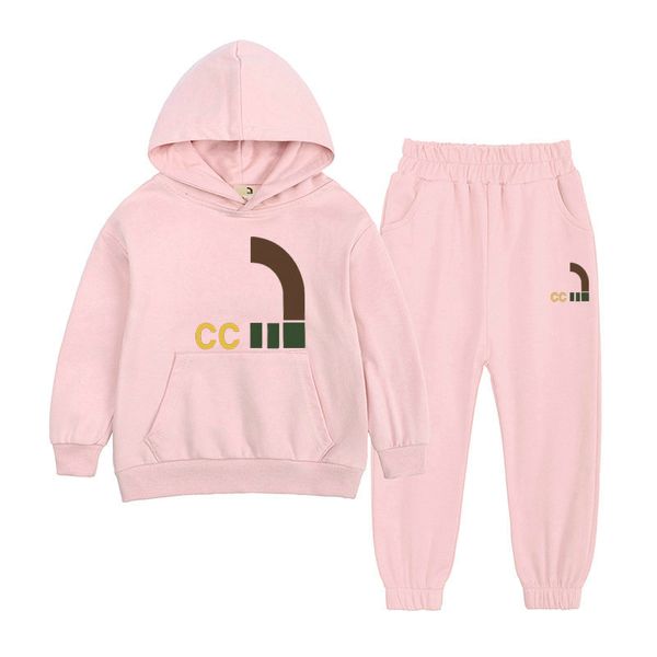 2-13 anni abbigliamento per bambini TOP felpa con cappuccio Set BABY ragazzi ragazze cotone Abbigliamento bambini Designer stampa Pantaloni maglione sport all'aria aperta Set di abbigliamento NG001