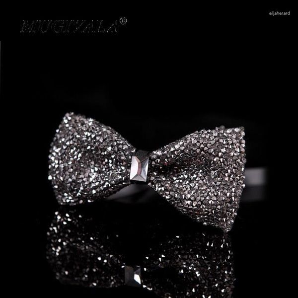 Подарочная коробка для бабочек мода корейские мужчины Bling Party Atrinestone Bowtie для свадебной Cravat Butterfly Gravata