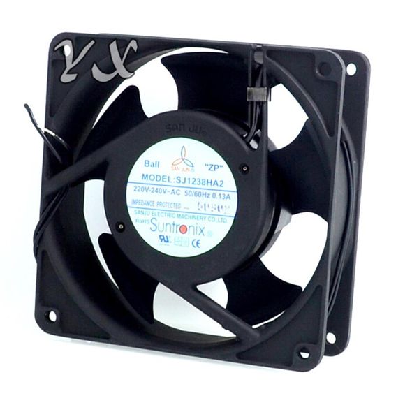 Orijinal Yeni Demir Yaprak Fan Fan SJ1238HA2 1238 Yüksek Sıcaklık Eksenel Fanlar 120 120 38 MM337R