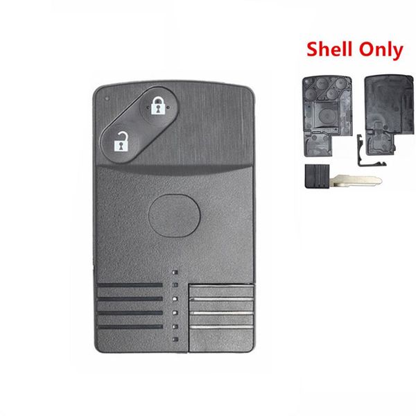 Smart Card Remote Key Shell Botões Case Fob para MAZDA RX8 Miata229d