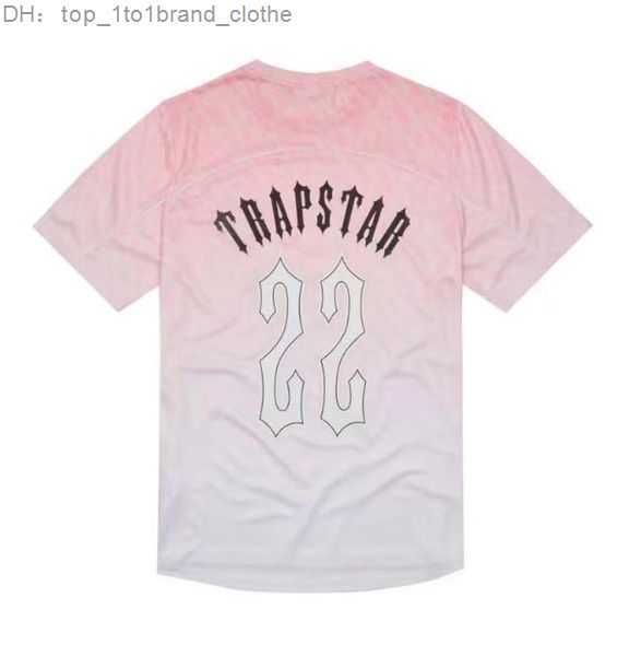Trapstar T-shirts Mens Football Jersey Tee Women Summer Casual Solto Quick Drying t Shirts manga curta Tops 2 trapstar 7C7R