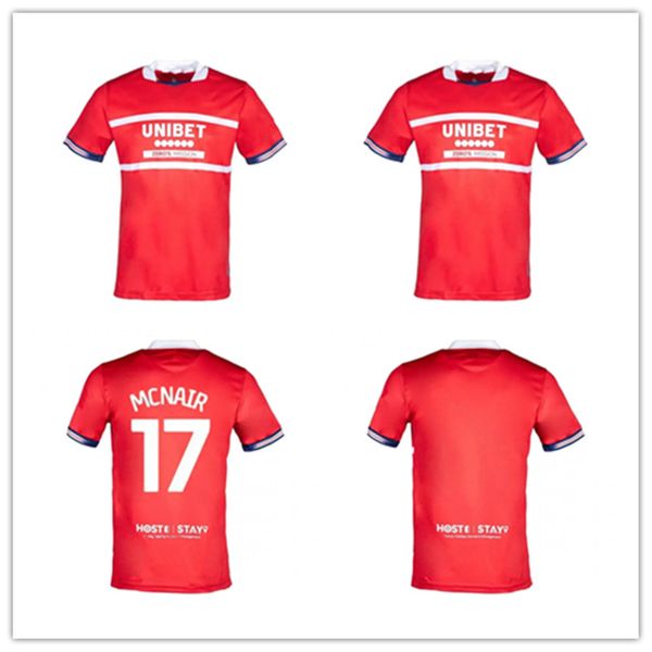 23 24 MidDLesBROUM Herren- und Kinder-Fußballtrikot Maillot Foot ROBERTS GOOCH STEWART DIALLOH Stadion-Fußballtrikot