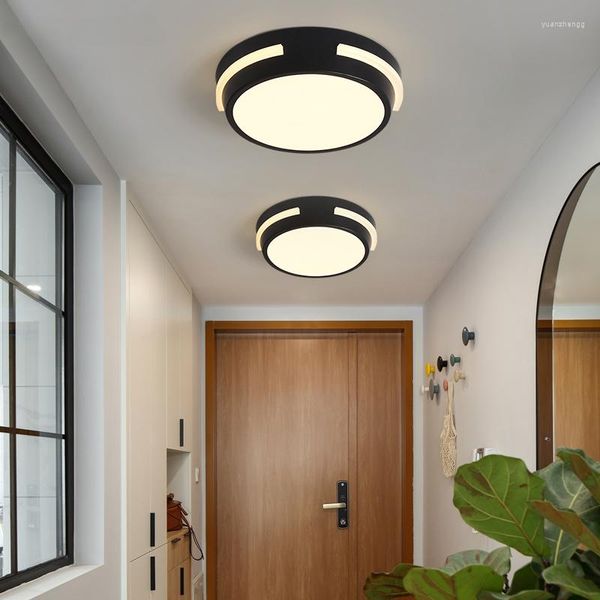 Lampadari LED Design Corridoio Lampadario moderno Illuminazione per camera da letto Studio Corridoio Loft Lampade da parete per la casa a montaggio superficiale Apparecchio