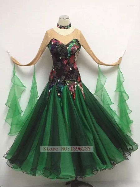 Stage Wear Standard Ballroom Dance Dress Women Costume da ballo di alta qualità Modern Tango Waltz Competition Dresses