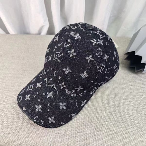 2023 berretti da baseball da uomo Cappello da designer estivo Moda di alta qualità Lingua d'anatra Nuovo alfabeto denim Cappello da ballo da donna di lusso Marca Uomo e donna all'ingrosso