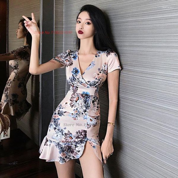 Roupas étnicas 2023 traje de gueixa japonês melhorado vestido de quimono beleza uniforme feminino sexy boate salão de banho para os pés massagista