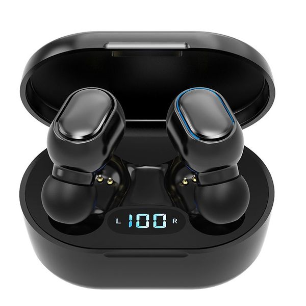 E7S TWS Oyun Kulaklıklı Bluetooth Kulaklıklar Kulaklıklar Klutooth Kulaklık Kablosuz İşitme Cihazları Spor Kulak Tomurcukları HiFi Kulaklıklar
