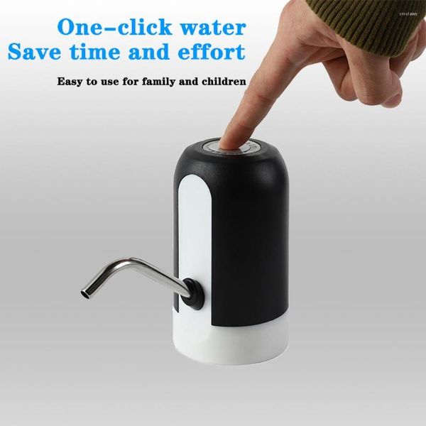 Bottiglie d'acqua Pompa per bottiglie Ricarica USB Distributore elettrico automatico Interruttore automatico Bere