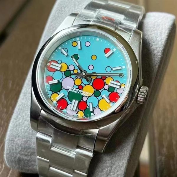 Luxury Oyster Perpetual mens watch designer orologi di alta qualità Fashion datejust Mechanical SS 2813 Movimento automatico per uomo aa345s