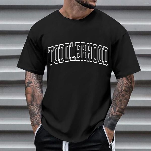 T-shirt da uomo Bulk manica lunga oversize tendenza primavera ed estate giovane taglia grande tutto per uomo tinta unita