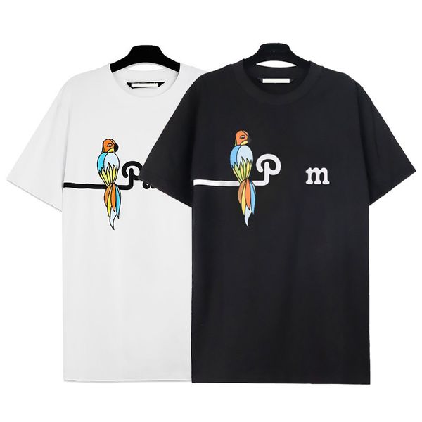 Kurzarm-Herren-Designer-Sommer-neues Straßenmarken-Cartoon-gedrucktes Jugend-Freizeit-Modetrend-T-Shirt