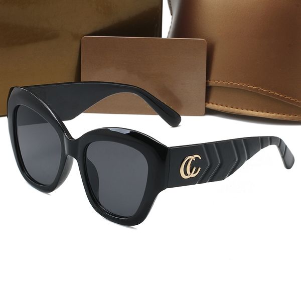 Herren-Sonnenbrille, runde Designer-Brille, Goldrahmen, Glaslinsen, Damen-Sonnenbrille, Marken-Designer-Sonnenbrille, 6 Farben, runde Brille