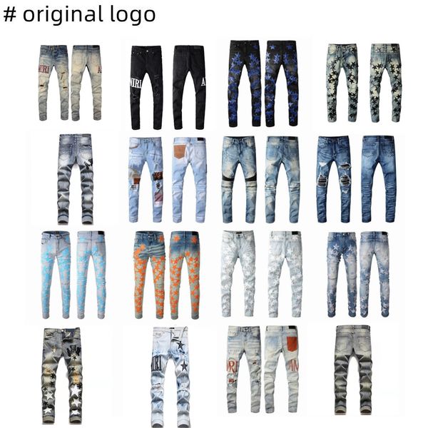 2023 Новые прибытия ameri джинсы Amirs Mens Jeans Man Luxury Jeans Mens Designer Jeans Jeans Horles Брюки Amiiri Jean Coolguy Biker Pants Man Clothing #892