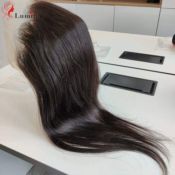 Pedaços de cabelo Transparente Renda Frontal Fechamento Apenas Cabelo Humano Liso Peruano 13x4 Renda Frontal 4x4 Renda Fechamento Remy Hair 5x5 Renda Fechamento 230724