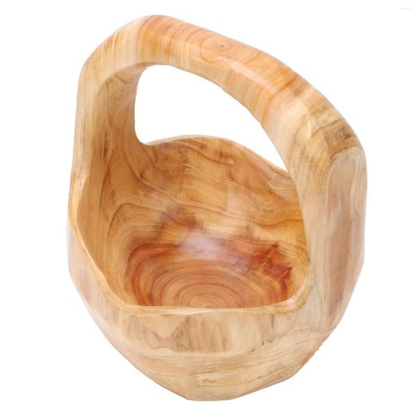 Set di posate Cesto per matrimoni Vassoio portaoggetti Piatto per spuntini Speleologia in legno Ciotola in legno Portaoggetti per insalata Gioielli solidi