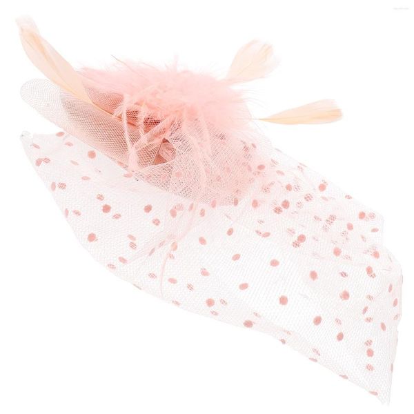 Bandanas Haarnadel Tea Party Hut Frauen Kopfschmuck Braut Bankett Kopfschmuck Braut Accessoires Hochzeit Fascinator Fliege