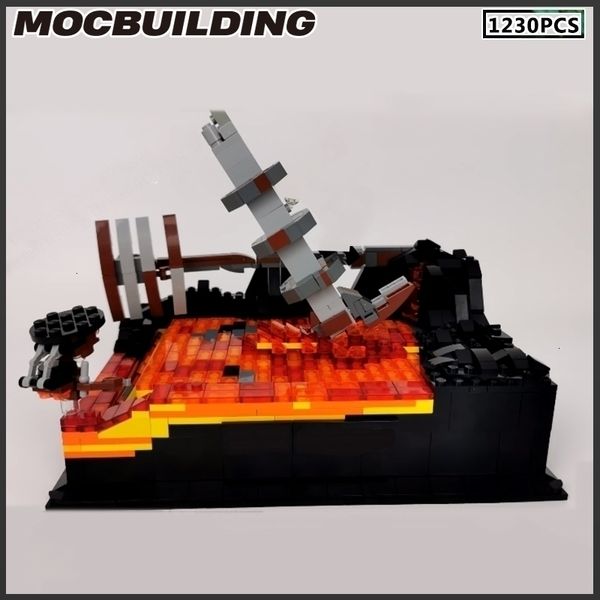 Blocos War Space Street View Series Moc Build Bricks Star Movie Aniversário Christmas Gift Collection Present Kid Toys DIY Model 230807