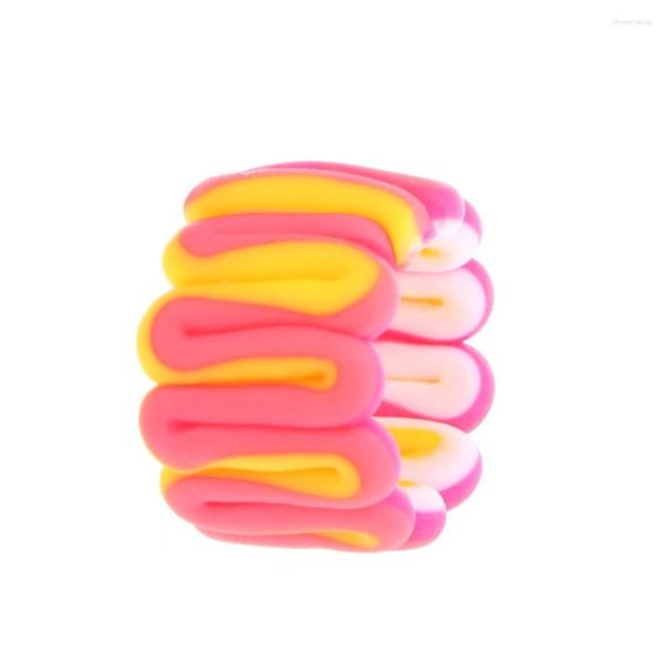 Cluster Rings Clay Ring Ou Lovely Beauty Retro Exagerated Multi-color Fashion Fun Polymer Accessories Wholesale